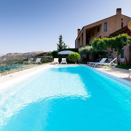 Villa Vollard With Amazing View Pool イラクリオン エクステリア 写真