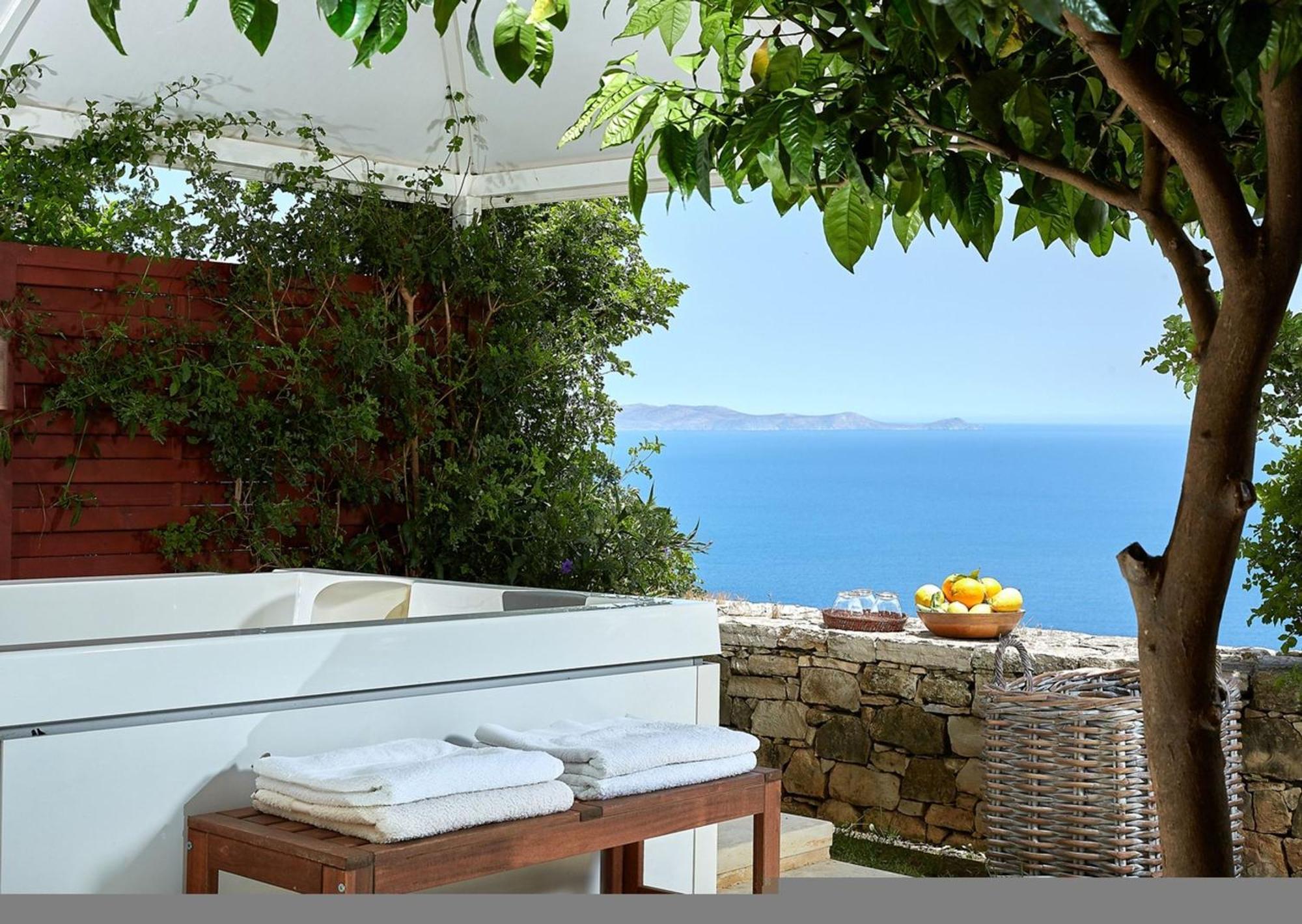 Villa Vollard With Amazing View Pool イラクリオン エクステリア 写真