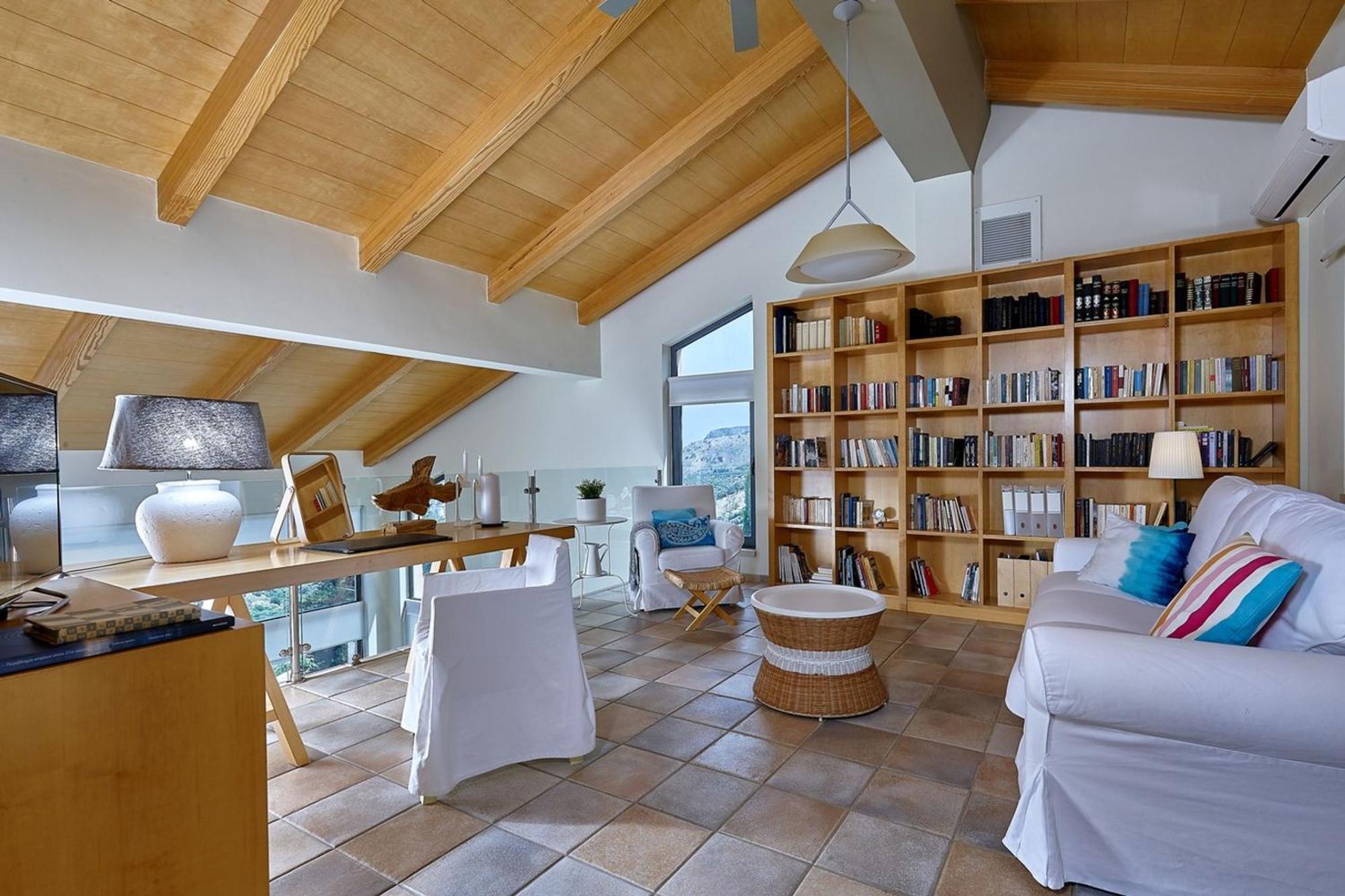 Villa Vollard With Amazing View Pool イラクリオン エクステリア 写真