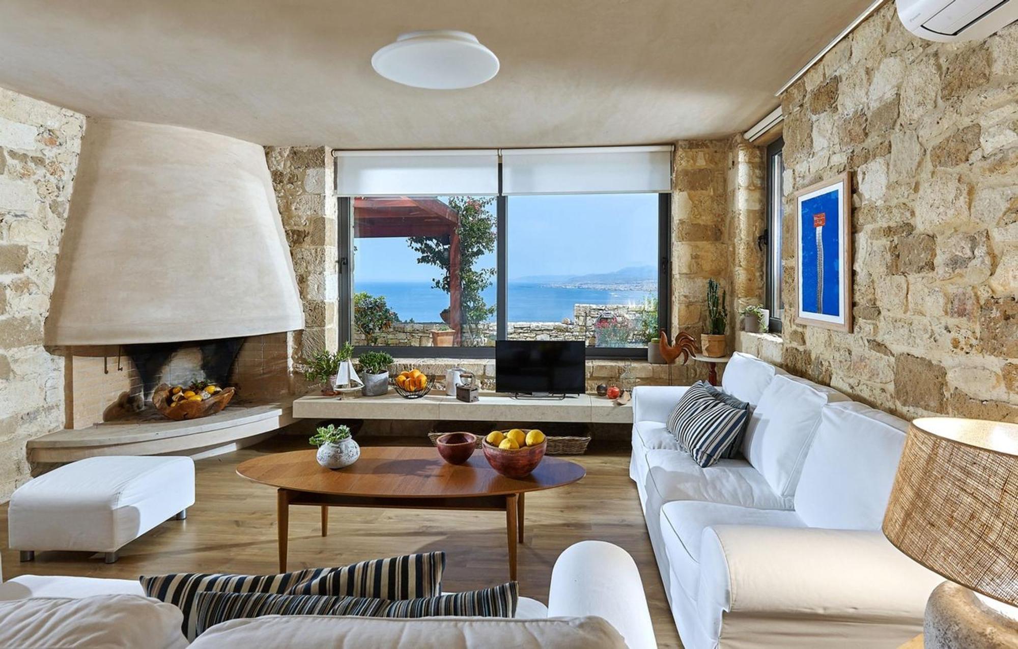 Villa Vollard With Amazing View Pool イラクリオン エクステリア 写真