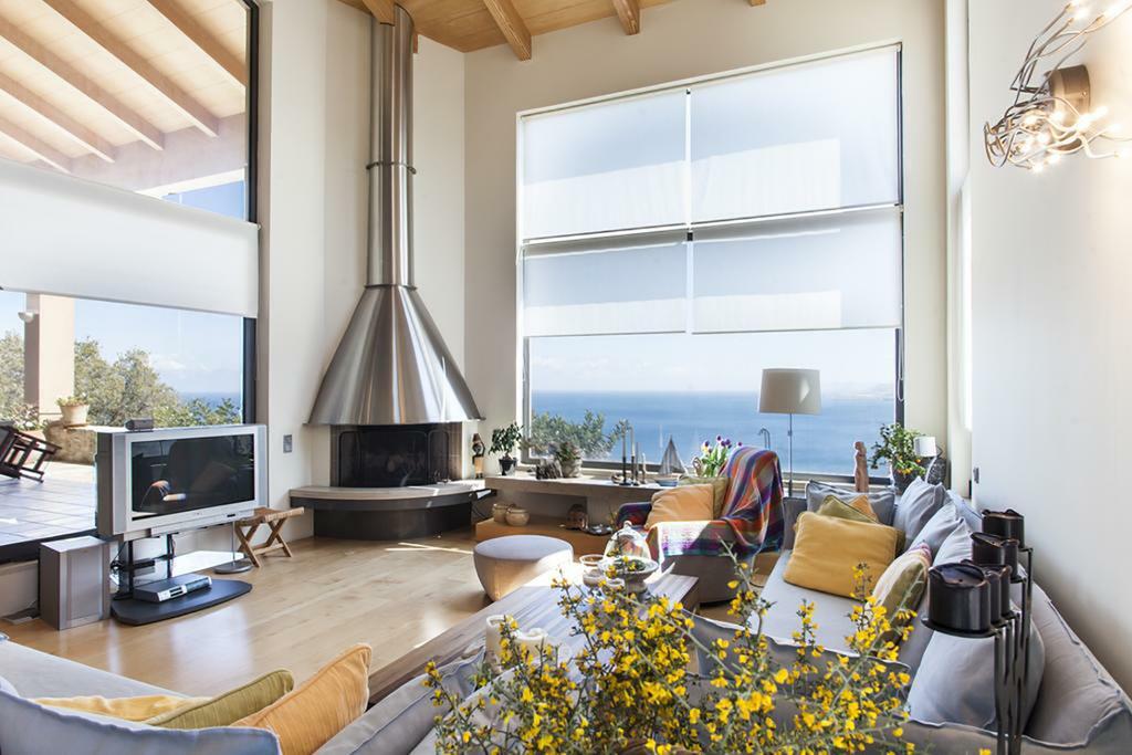 Villa Vollard With Amazing View Pool イラクリオン インテリア 写真