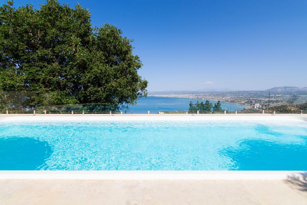 Villa Vollard With Amazing View Pool イラクリオン 設備 写真