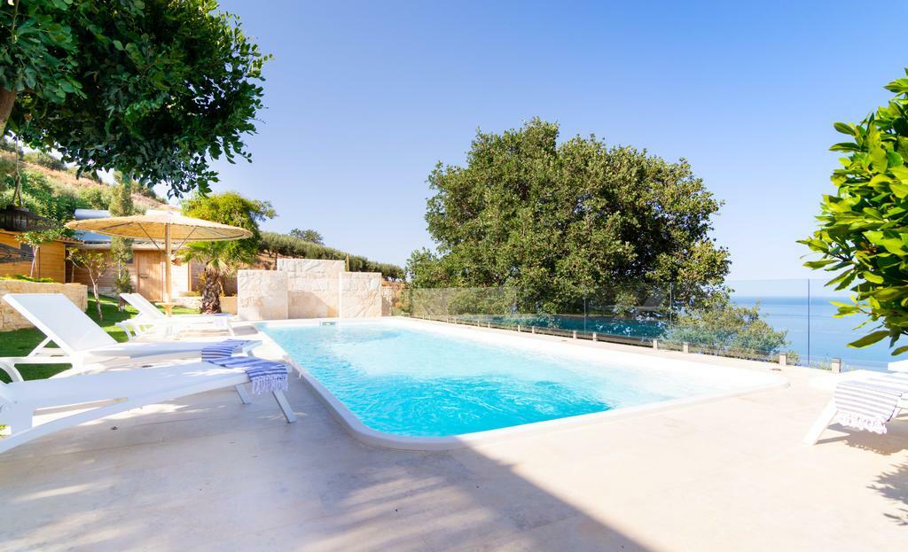Villa Vollard With Amazing View Pool イラクリオン 設備 写真
