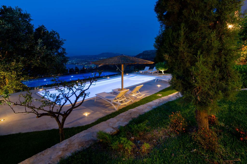 Villa Vollard With Amazing View Pool イラクリオン 設備 写真